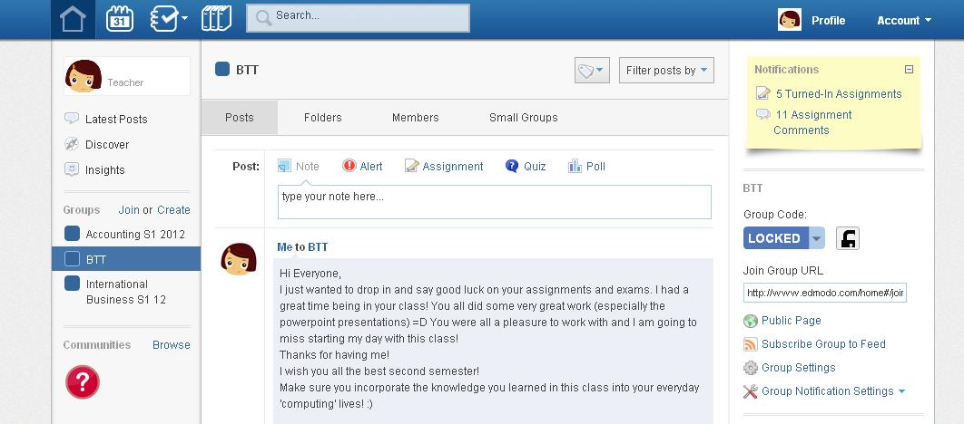 what is the edmodo app